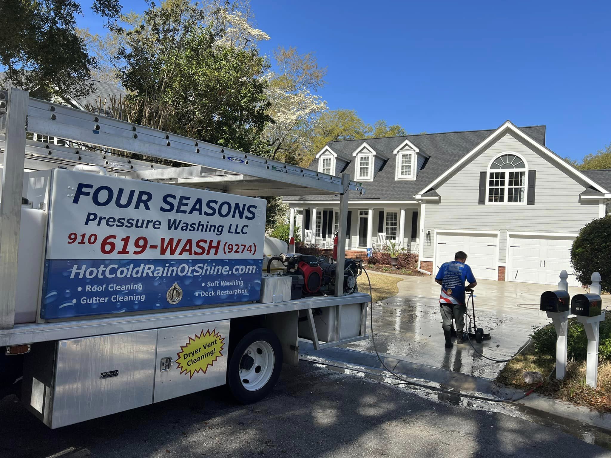Power washing services in Navassa, NC
