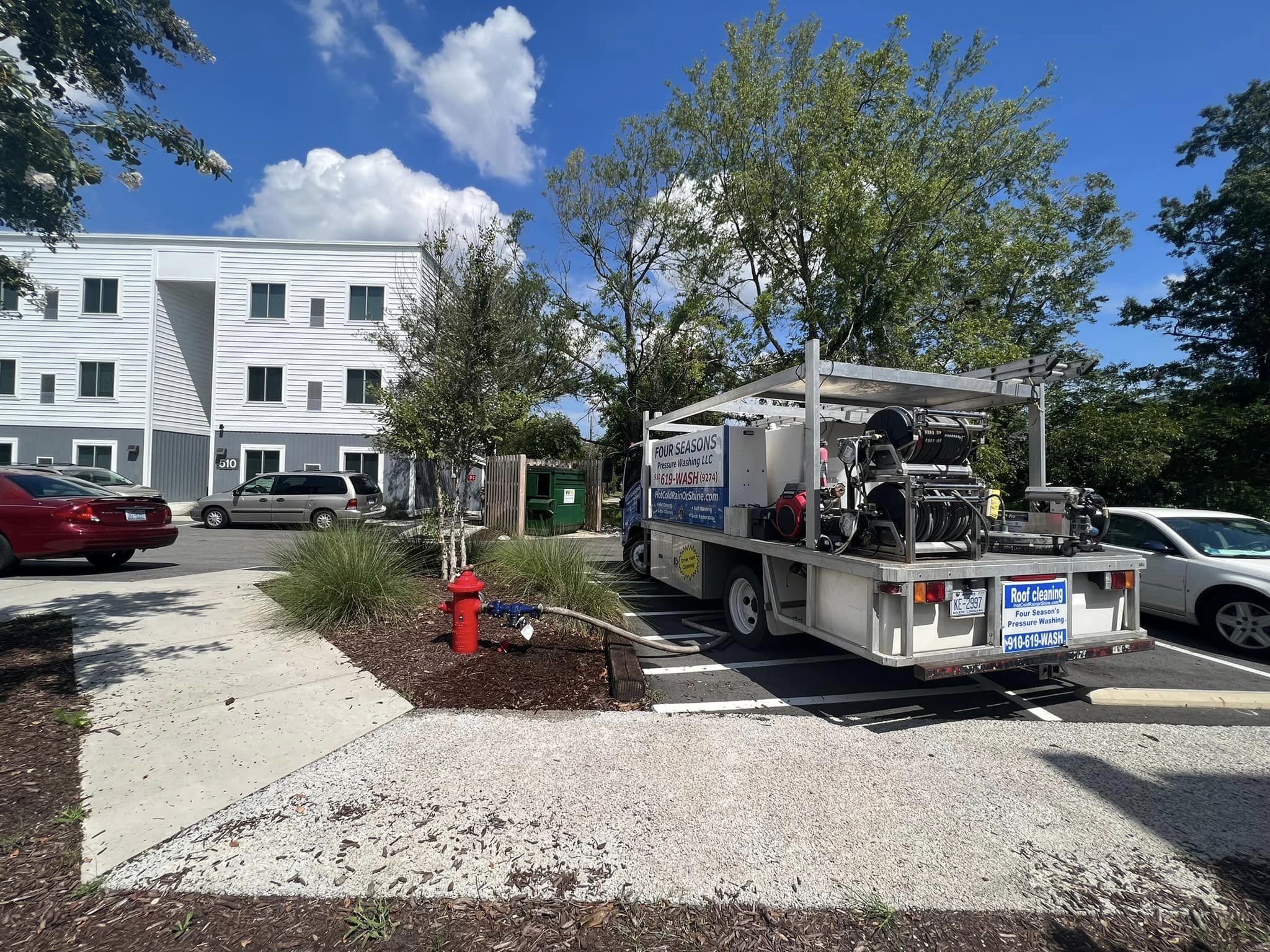 pressure washing company in Leland, NC